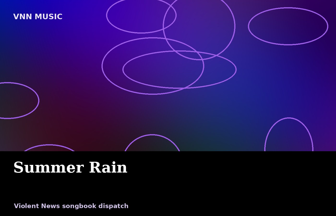 Summer Rain