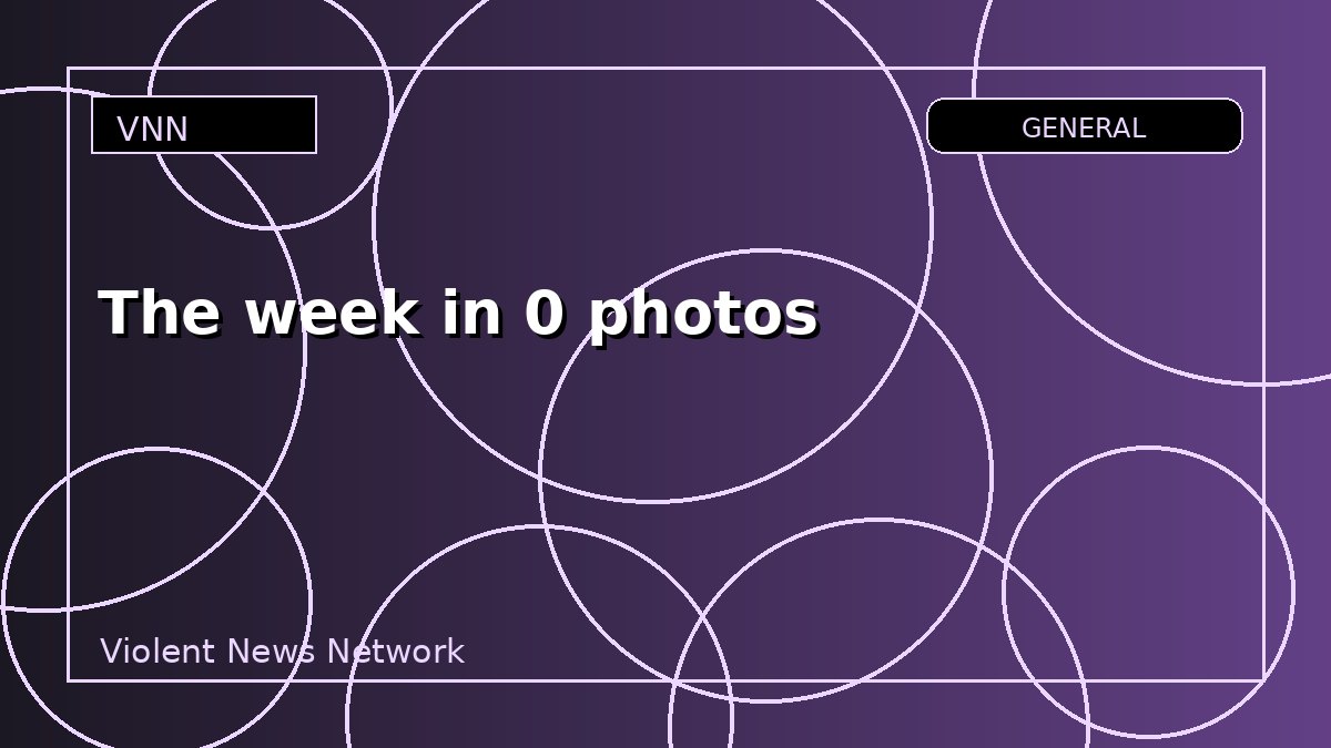 The week in 0 photos
